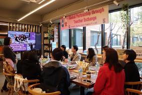싱가폴 바틀리 중학교 교원 청림중 방문